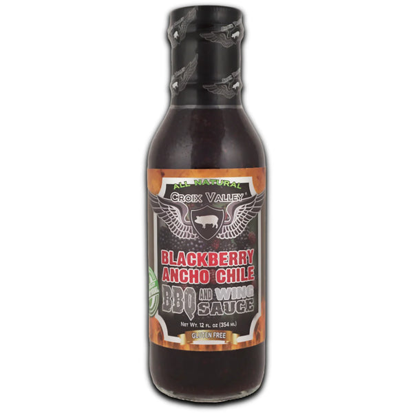 CROIX VALLEY - BLACKBERRY ANCHO CHILI BBQ AND WING SAUCE