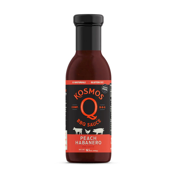 Kosmos Q - Peach Habanero BBQ Sauce