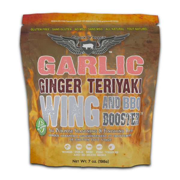 CROIX VALLEY - GARLIC GINGER TERIYAKI WING AND BBQ BOOSTER