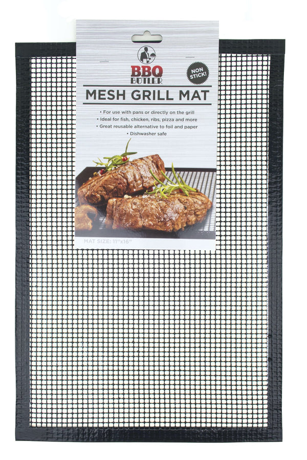 Non-Stick Mesh Grill Mat - 2 Pack